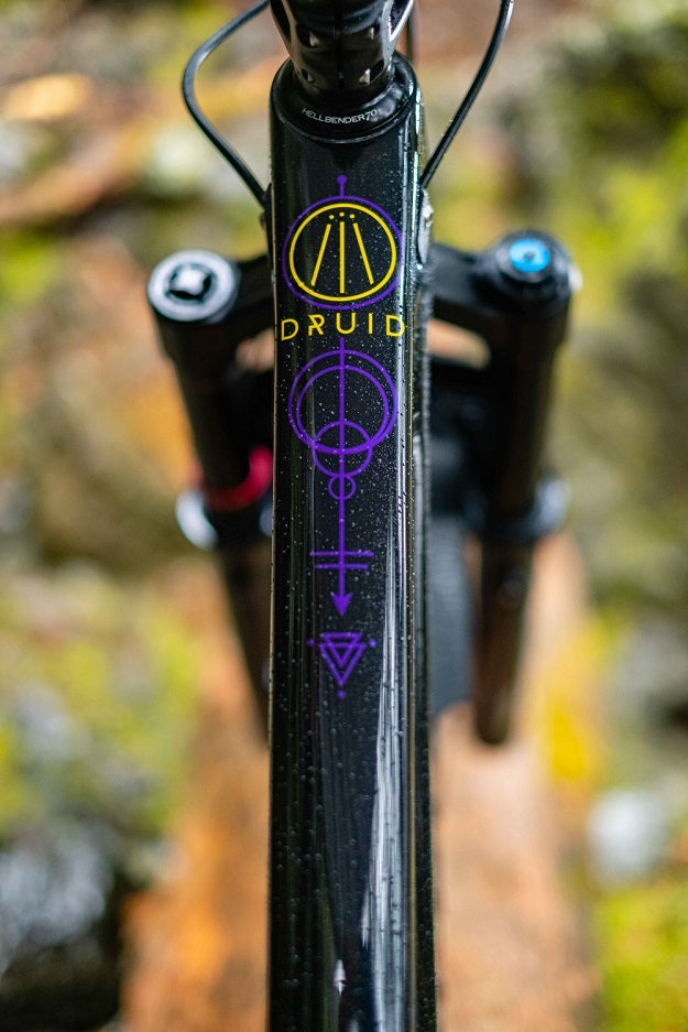 Forbidden Druid V2 SRAM GX T-Type w/ RockShox Suspension, Stardust (Black)  29" / 27.5" MX Mountain Bike Druid V2