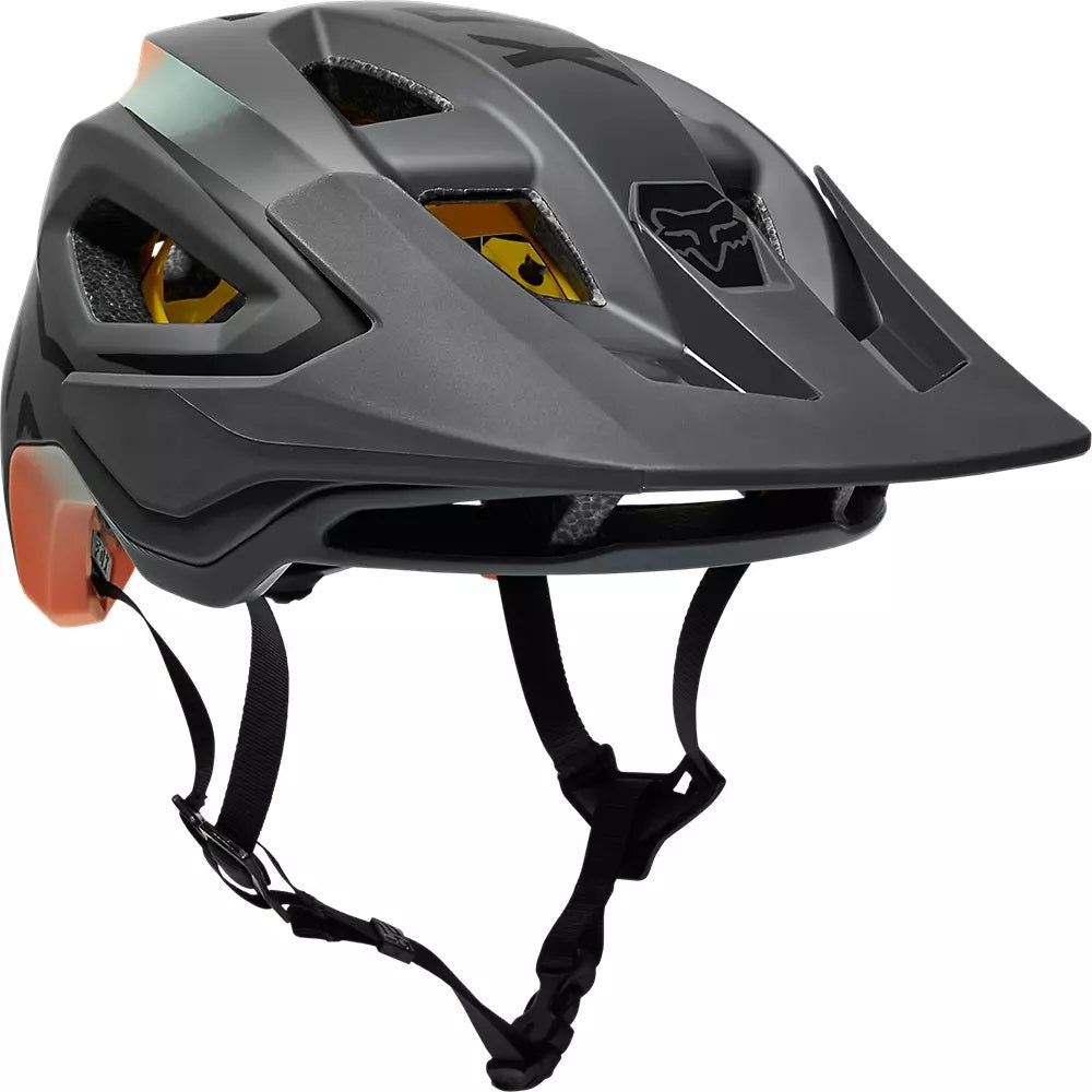 Fox Racing Speedframe Vnish MIPS Helmet - Dark Shadow, Small