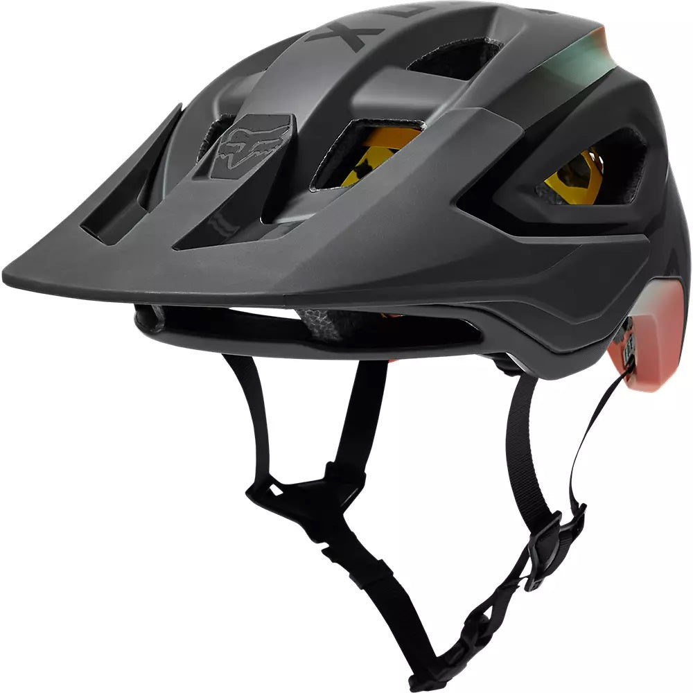 Fox Racing Speedframe Vnish MIPS Helmet - Dark Shadow, Large - Helmets - Speedframe MIPS Helmet