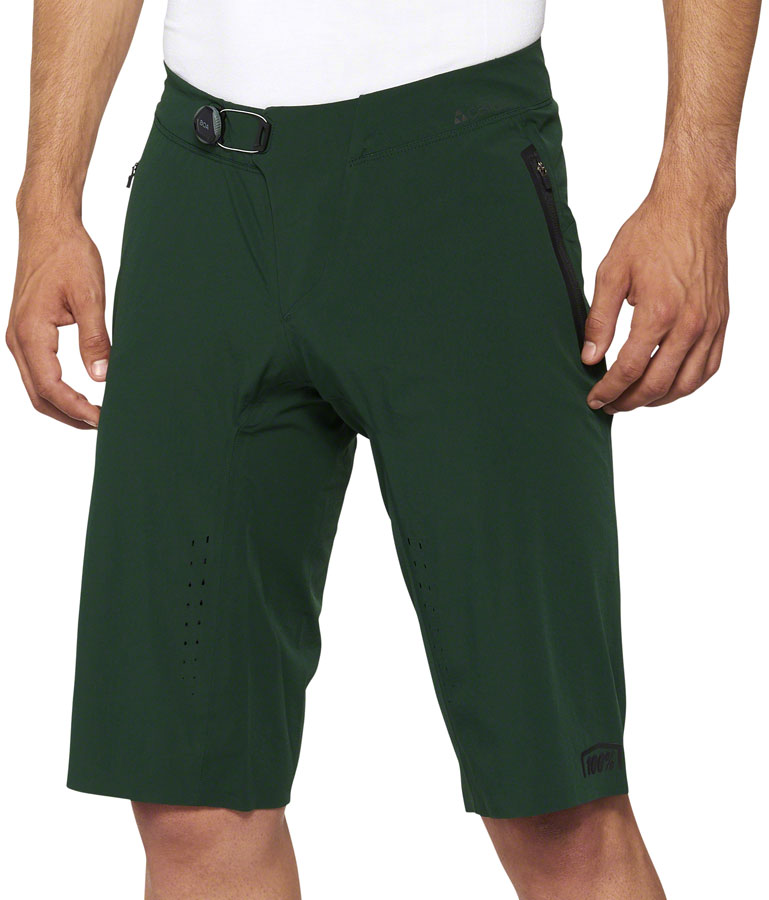 100% Celium Shorts - Green, Men's, 32
