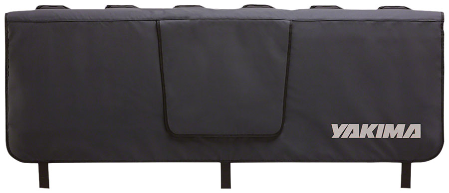 Yakima GateKeeper Tailgate Pad - Large, Black with White Logo MPN: 8007456 UPC: 736745074562 Tailgate Pad GateKeeper Tailgate Pad