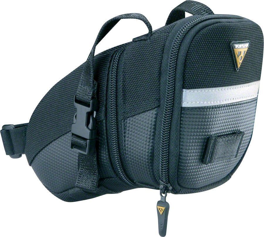 Topeak Aero Wedge Seat Bag - Strap-on, Medium, Black MPN: TC2261B UPC: 768661114497 Seat Bag Aero Wedge Bags