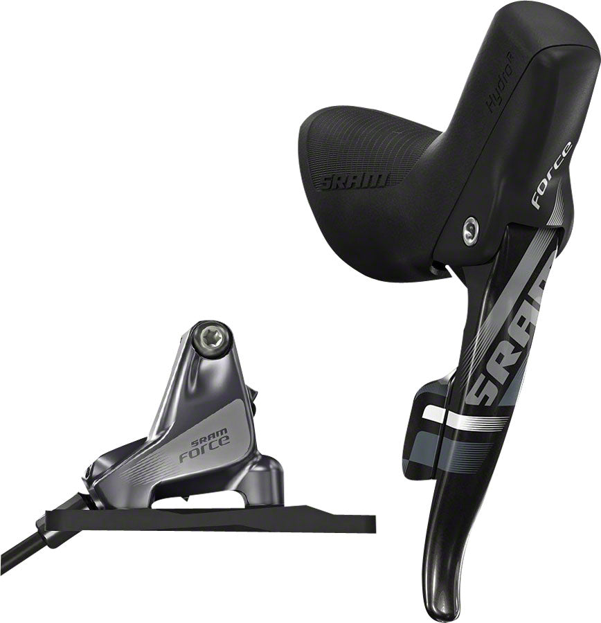 SRAM Force 22 Right 11-Speed Hydraulic Brake/Shift Lever with Force Disc Brake Caliper, 1800mm Hose, Flat Mount