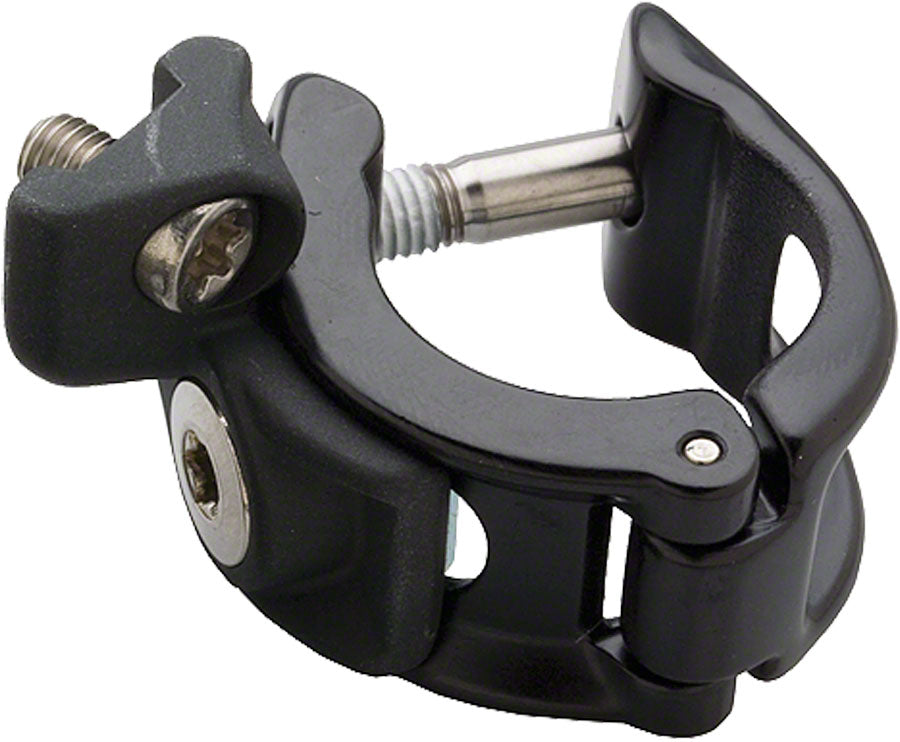 SRAM MatchMaker X Cockpit Clamp - Right, Black, With Ti Bolts MPN: 00.5315.018.050 UPC: 710845640810 Hydraulic Brake Lever Part MatchMaker X Lever Mounts