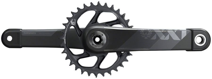 SRAM XX1 Eagle AXS Boost Crankset - 170mm, 12-Speed, 34t, Direct Mount, DUB Spindle Interface, Gray