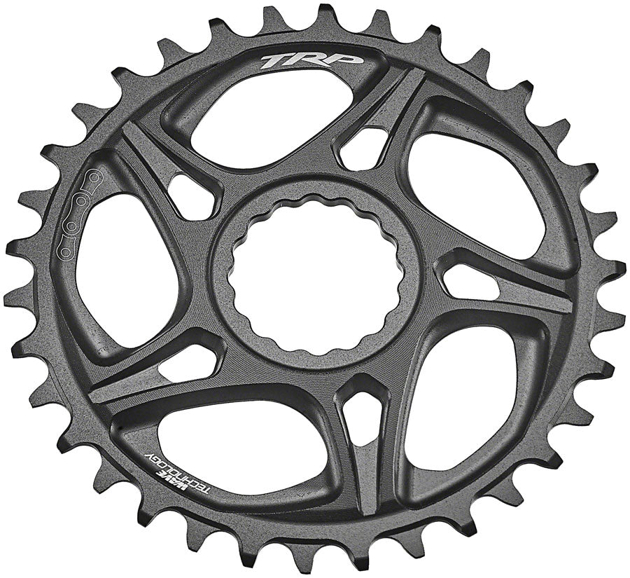 TRP CR-M8070 Boost Direct Mount Chainring - 32t, 7-Speed DH, CINCH Mount, 6mm Offset, 7075-T6 Aluminum, Sandblasted