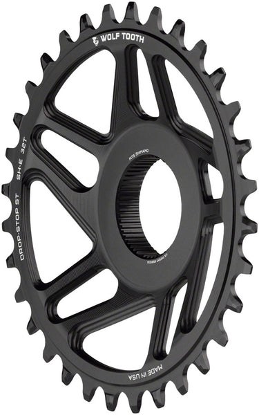 Wolf Tooth 96BCD Drop Stop Plato Para Bielas Shimano XT Y XTR De 11 Velocidades 32t Para M8000 Xt
