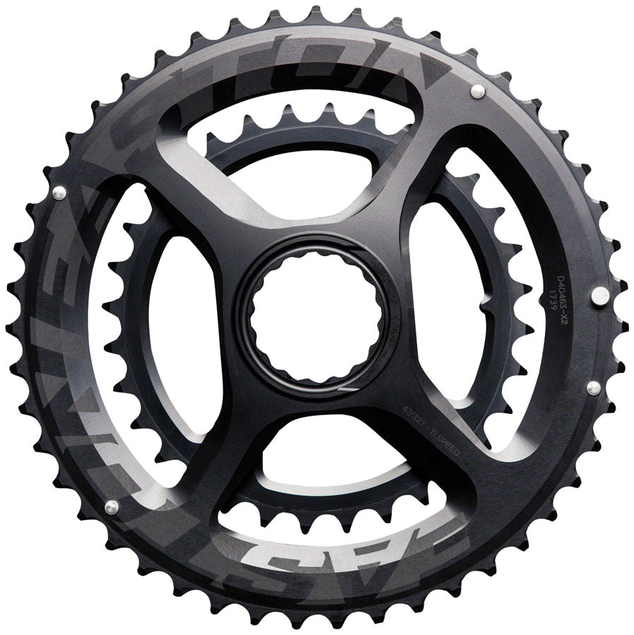 Easton CINCH Spider and Chainring Assembly - 46/30t, 11-Speed, Black MPN: 8022968 UPC: 821973338637 Chainring CINCH Spider and Chainring Assembly