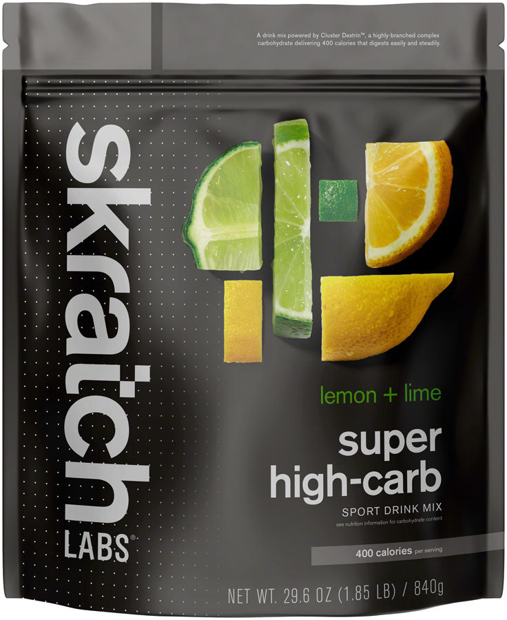 Skratch Labs Super High-Carb Sport Drink Mix - Lemon and Lime, 8 Serving Pouch