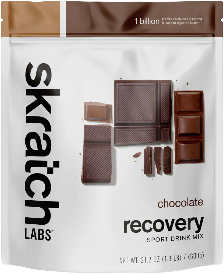 Skratch Labs Recovery Sport Drink Mix - Chocolate, 12-Serving Resealable Pouch