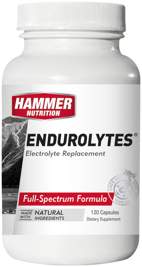 Hammer Endurolytes: Bottle of 120 Capsules MPN: EL UPC: 602059120991 Supplement and Mineral Endurolyte Capsules