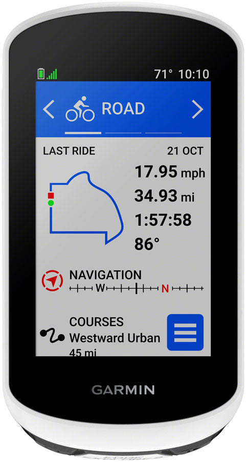 Garmin Edge Explore 2 Bike Computer Power Mount Bundle - GPS, Wireless, Black - Bike Computers - Edge Explore 2 Bike Computer