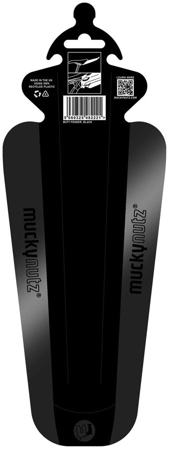 Mucky Nutz Butt Fender - Black MPN: MN0234 Clip-On Fender Butt Fender