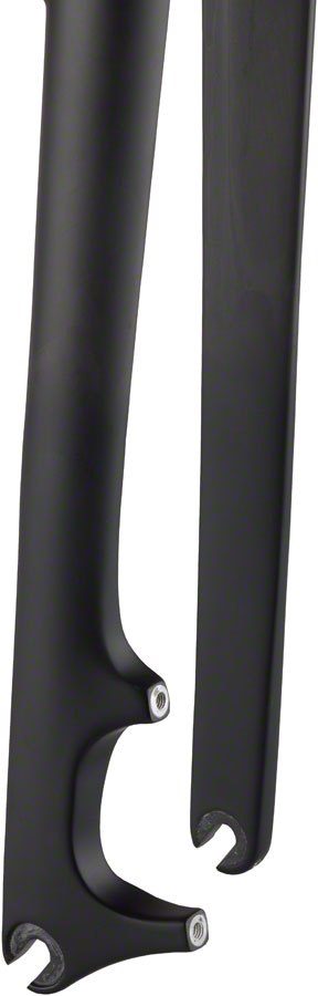 WHISKY No.7 CX Fork - QR, 1-1/8" Straight Carbon Steerer, Post MountDisc, Matte Black - Cyclocross/Hybrid Fork - No.7 CX Disc Fork