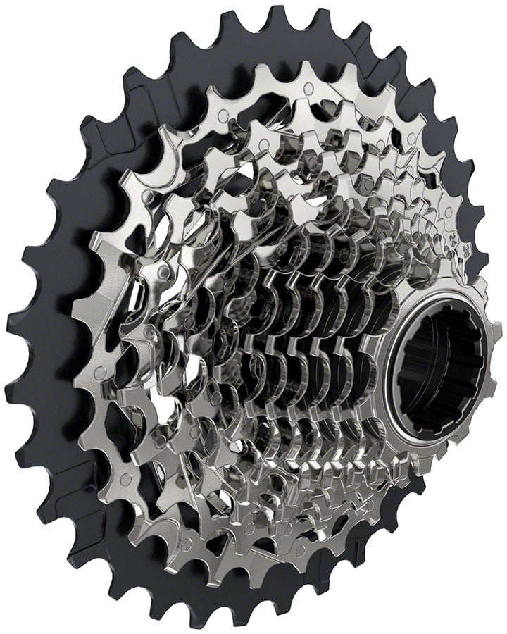 SRAM Force AXS XG-1270 Cassette - 12-Speed, 10-33t, Silver, For XDR Driver Body, D1 MPN: 00.2418.117.001 UPC: 710845865176 Cassettes Force AXS XG-1270 12-Speed Cassette