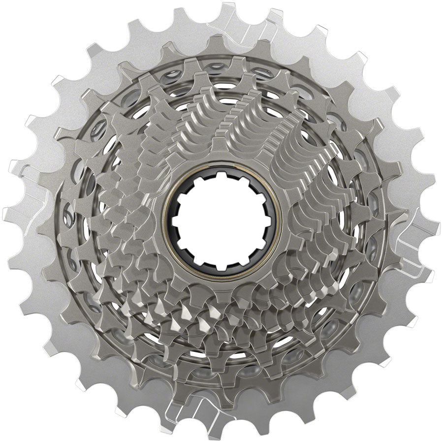 SRAM RED XG-1290 Cassette - 12-Speed, 10-28t, For XDR Driver Body, Silver, E1