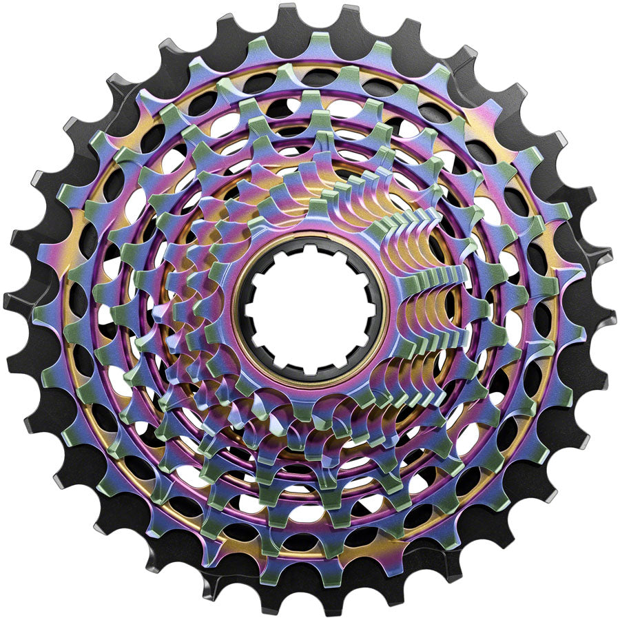 SRAM RED XG-1290 Cassette - 12-Speed, 10-30t, For XDR Driver Body, Rainbow, E1