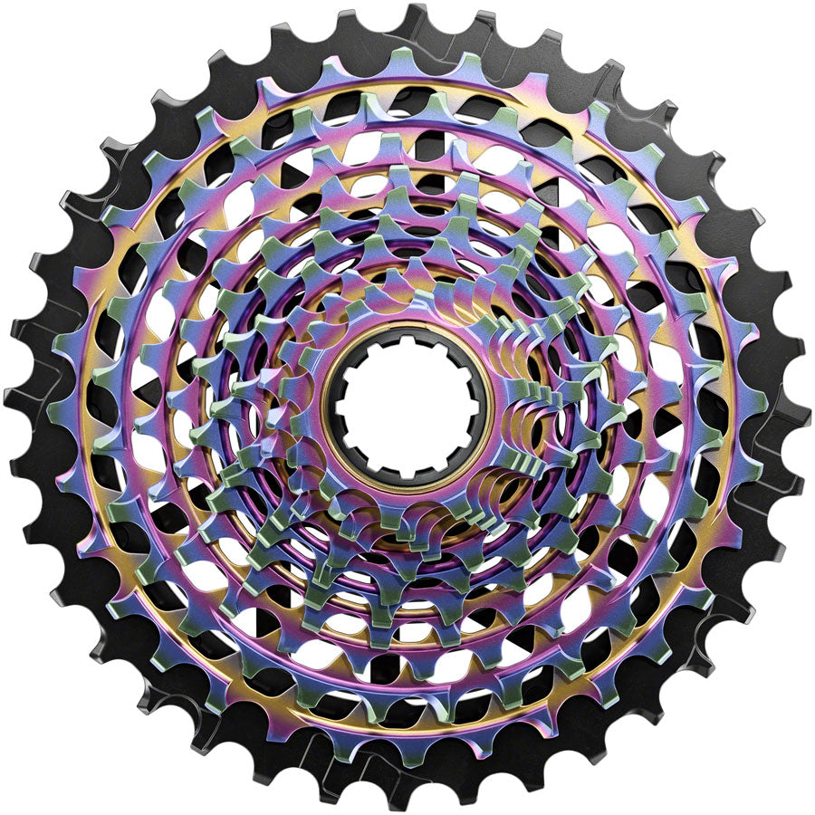 SRAM RED XG-1290 Cassette - 12-Speed, 10-36t, For XDR Driver Body, Rainbow, E1
