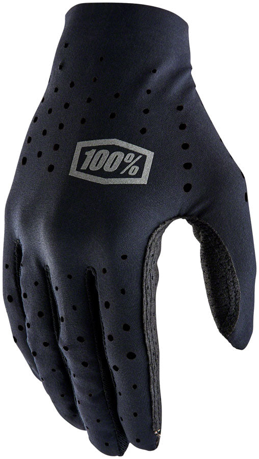 100% Sling Gloves - Black, Full Finger, X-Large