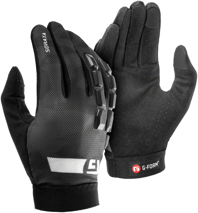 G-Form Sorata 2 Gloves - Black/White, Full Finger, Large