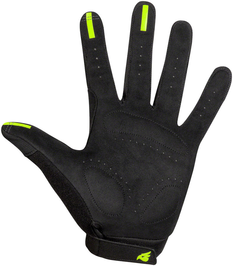Bluegrass React Gloves - Black, Full Finger, X-Large - Gloves - React Gloves