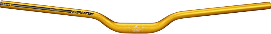 Spank Spoon 800 Handlebar - 31.8mm Clamp, 40mm Rise, Gold