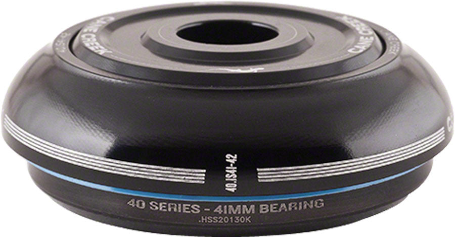 Cane Creek 40 IS41/28.6 Short Cover Top Headset Black MPN: BAA0081K UPC: 840226095127 Headset Upper 40-Series IS - Integrated Headset