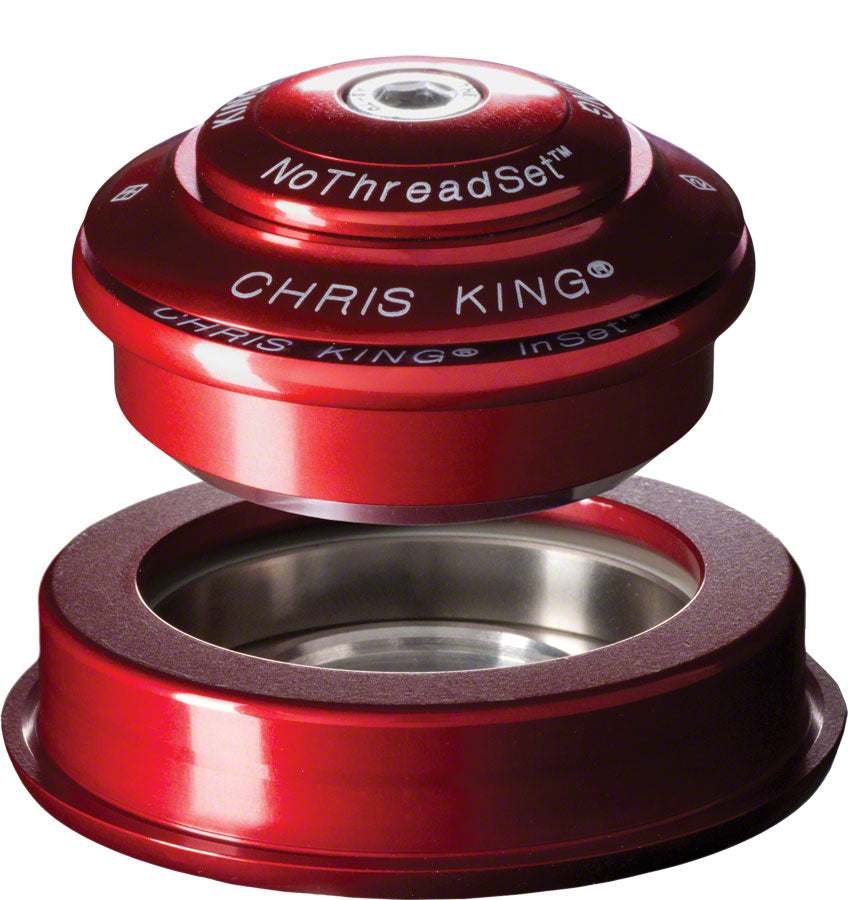 Chris King InSet i2 Headset - 1-1/8 - 1.5", 44/56mm, Red MPN: BAR1 UPC: 841529058246 Headsets InSet 2