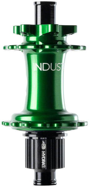 Industry Nine Hydra 2 Classic Rear Hub - 12 x 148mm 6-Bolt Micro Spline Orange 28H main image 0