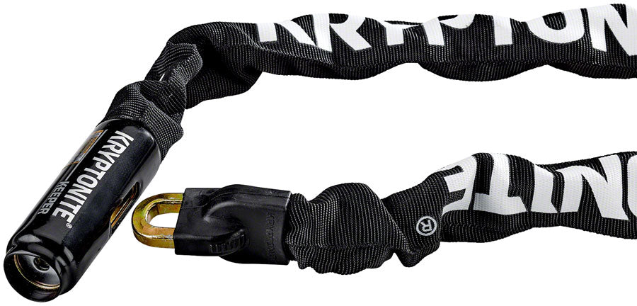 Kryptonite Keeper 712 Chain Lock with Key: 3.93' (120cm) - Chain Lock - Keeper Chain Locks