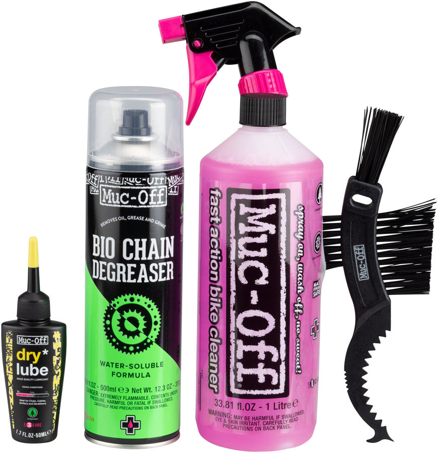 Muc-Off Bike Care Kit: Clean and Lube MPN: 1133US Degreaser / Cleaner Clean & Lube Kit