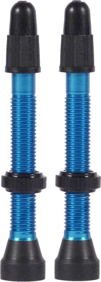 WTB Aluminum TCS Tubeless Valves: 34mm, Blue, Pair MPN: W095-0007 UPC: 714401950078 Tubeless Valves TCS Presta Valve