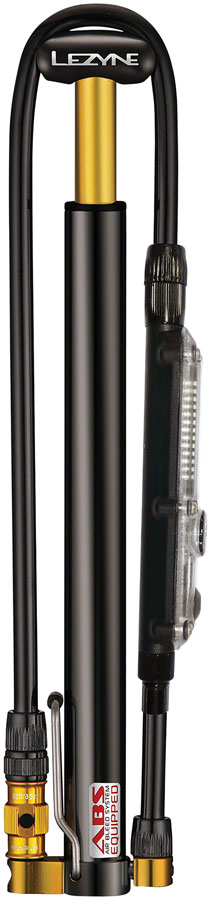 Lezyne Micro Floor Drive HPDG- High Pressure Digital Gauge Frame Pump, Black