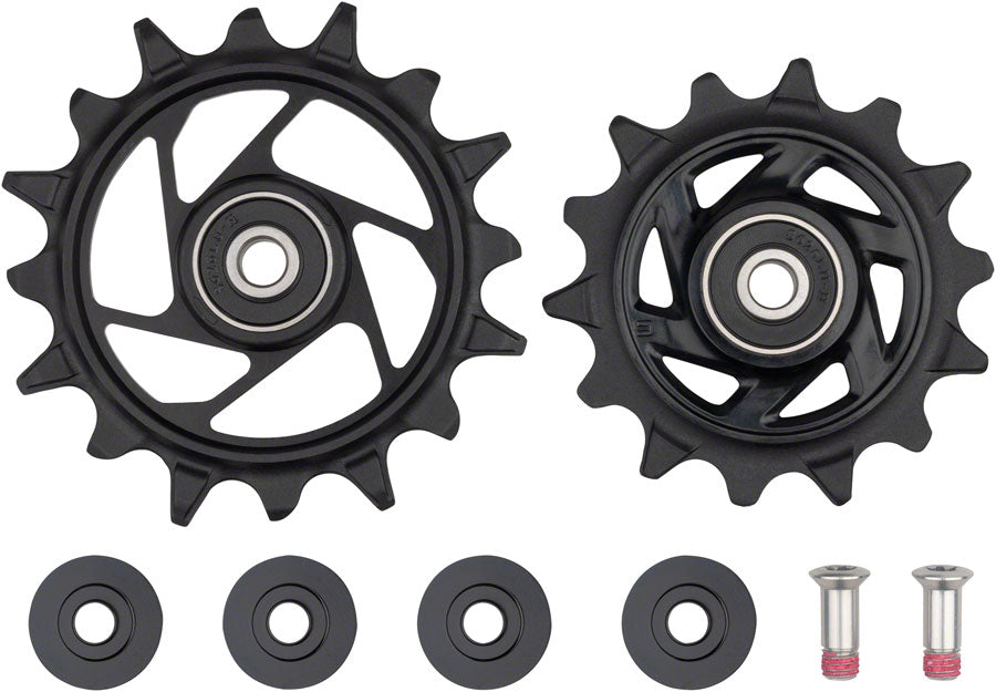 SRAM XX Eagle T-Type AXS Rear Derailleur Pulley Kit - 14t Upper and 16t Lower