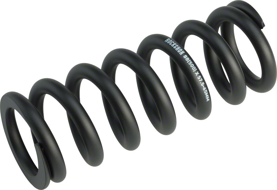 RockShox Metric Coil Spring - Length 151mm, Travel 57.5-65mm, 500 lbs, Black