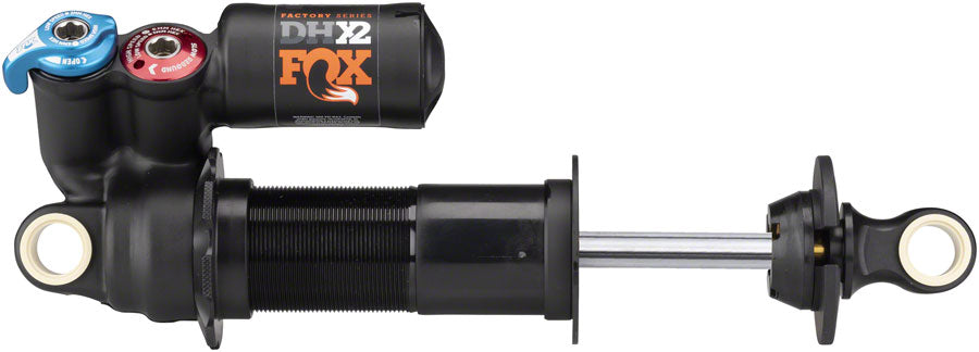 FOX DHX2 Factory Rear Shock - Metric, 210 x 55 mm, 2-Position Lever, Hard Chrome Coat