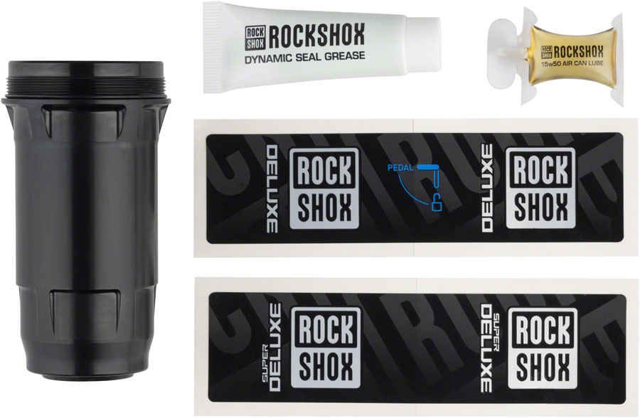 RockShox Rear Shock Air Can Assembly - Linear, 47.5-55mm, Super Deluxe C1/Deluxe C1 (2022+)