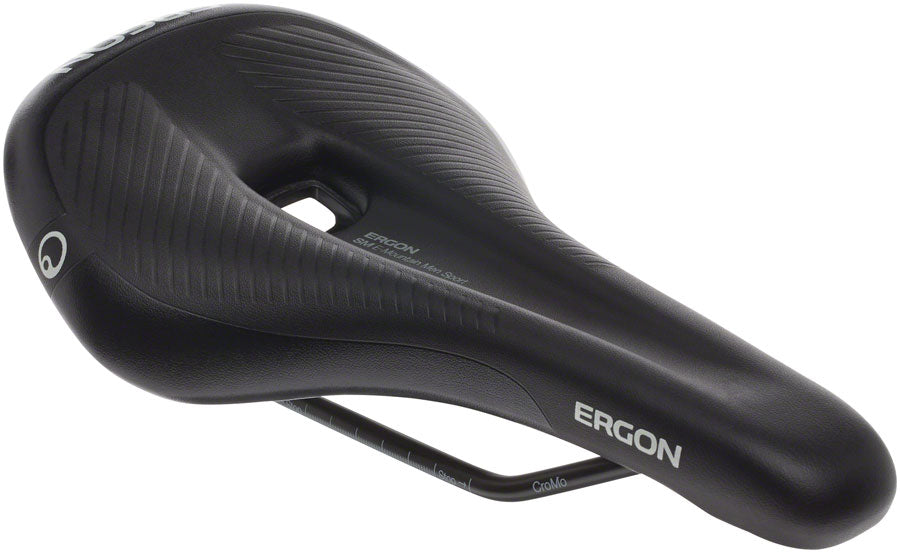 Ergon SM E Mountain Sport Saddle - Chromoly, Stealth, Men's, Medium/Large