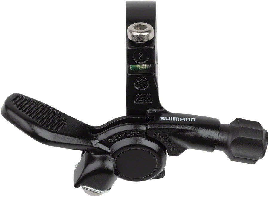 Shimano SL-MT500-L Dropper Seatpost Remote - Left, Band Clamp Mount, Black