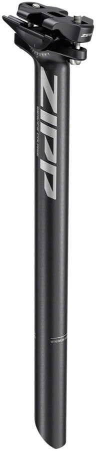 Zipp Service Course Seatpost - 27.2mm Diameter, 350mm Length, Zero Offset, Bead Blast Black, B2