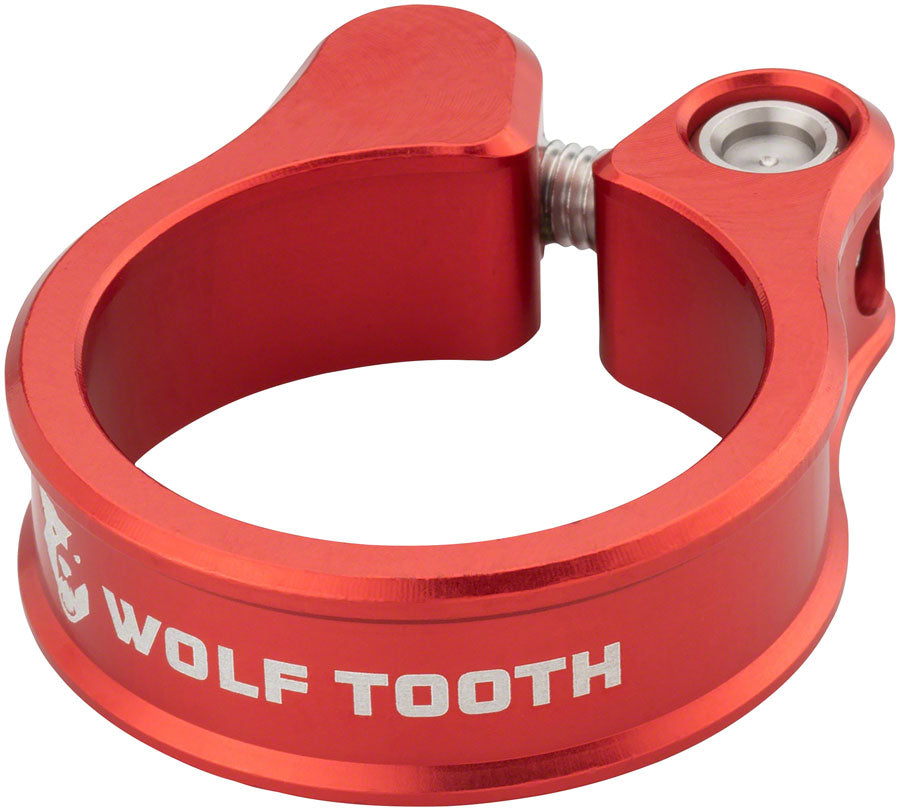 Wolf Tooth Seatpost Clamp - 31.8mm Red