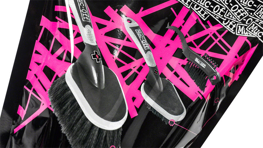 Muc-Off Three Brush Set - Cleaning Tool - Three Brush Set