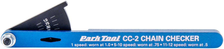 Park Tool CC-2 Chain Wear Indicator MPN: CC-2 UPC: 763477001313 Wear Indicator CC-2 Chain Checker