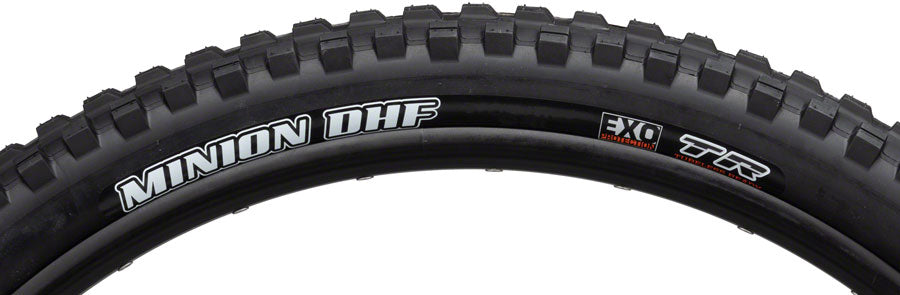 Maxxis Minion DHF Tire - 27.5 x 2.5, Tubeless, Folding, Black, Dual, EXO, Wide Trail MPN: TB85975000 Tires Minion DHF Tire