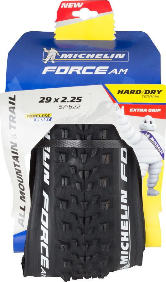 Michelin Force AM Tire - 29 x 2.25, Tubeless, Folding, Black, Competition - Tires - Force AM Tire
