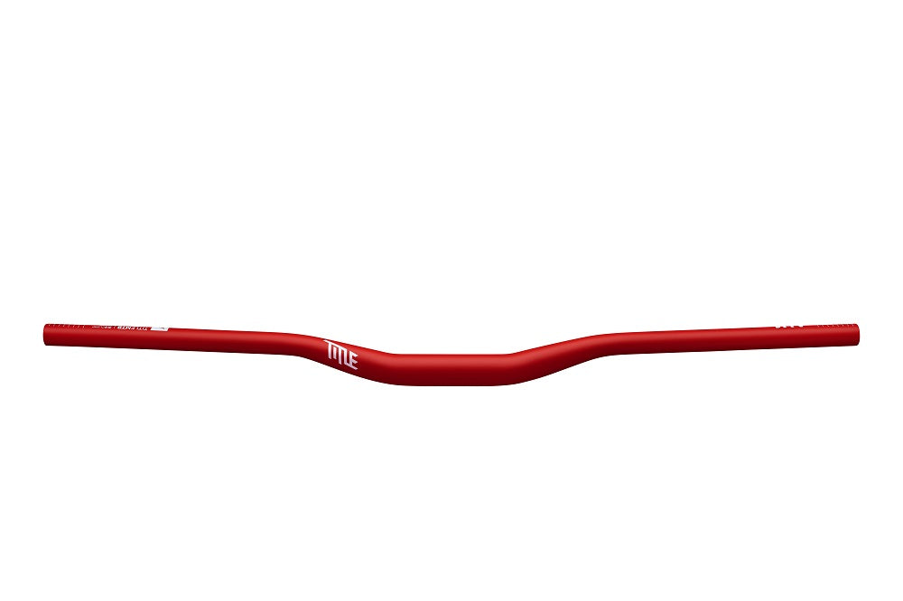 Title MTB AH1 Alloy Bars 31.8 Clamp - 50mm Rise Matte Red