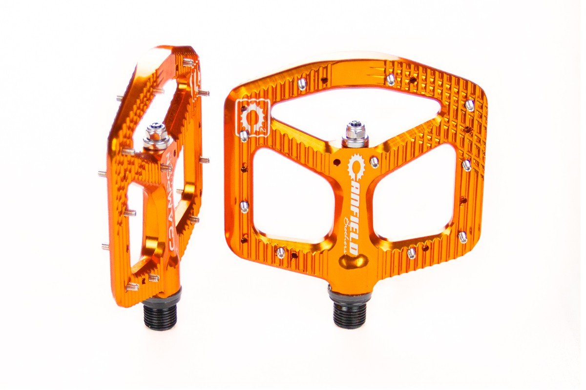 Canfield Bikes Crampon Ultimate Pedals Orange MPN: CFB-CRM-ULT-PD-ORG Pedals Crampon Ultimate