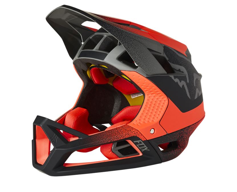 Fox Racing Proframe Full-Face Helmet - White/Red/Black, Large
