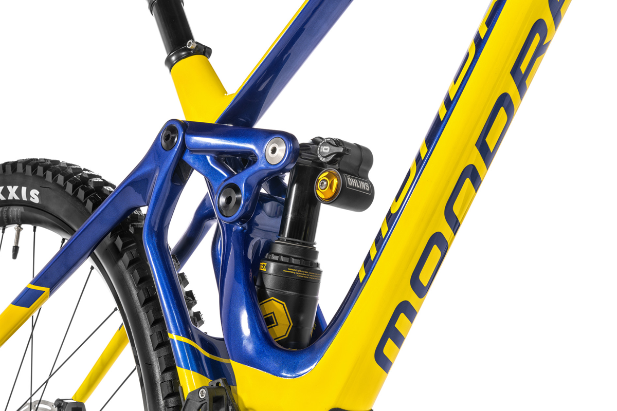 Mondraker Superfoxy Carbon R - Blue/Yellow - Medium - Mountain Bike - Superfoxy