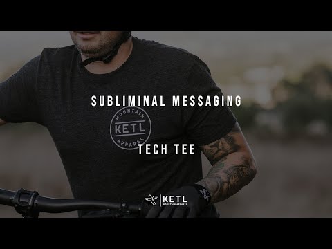 Video: KETL Mtn Tri-Blend Tech Tee: Athletic Performance Shirt That's Magically Soft & Quick Dry - Black Men's T-Shirt Subliminal Messaging Tech Tee